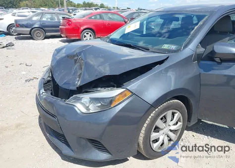 2014 Toyota Corolla Le from USA, damaged, VIN 2T1BURHEXEC149868